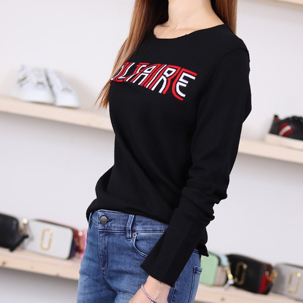 NWT - Zadig & Voltaire Gwnedal Merino Wool Sweater SHMF1108F 👍